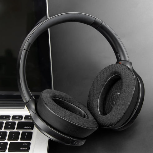 SOULWIT Cooling Gel Earpads for Sony WH-H910N H910 h.Ear on 3 Wireless Headphones - Noise-Isolating Foam Cushions, Black