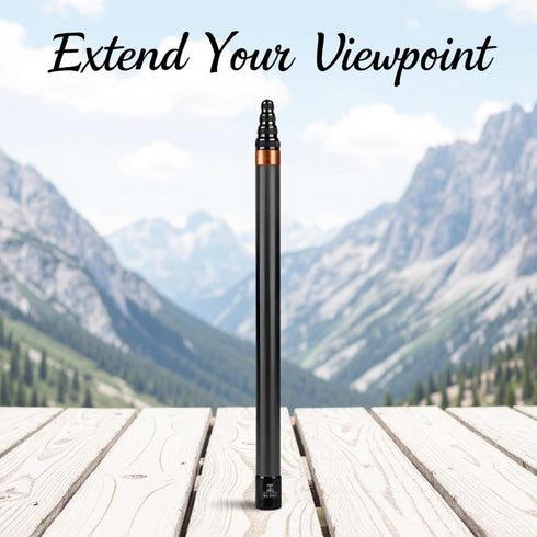 yeeplant X3, 9.8 3 9 7.8 Oz 220 Selfie Stick for Ft / Meters Extendable, Sections Carbon Fiber Pole, / G, Aluminum
