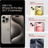 FireNova iPhone 15 Pro Max Case, Chalk Pink Silicone, 6.7", Camera Protection, Anti-Scratch Lining + 2 Screen