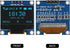 AITRIP 10 0.96 Inch I2C 12864 128x64 SSD1306 Pieces OLED IIC Display Module Pixel Mini Self-Luminous OLED Screen Board