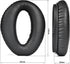 Zulu Ear Pads Soft Leather Replacement Earpads Cover/Mic Muff for Zulu, Zulu.2, Zulu PFX, Sierra Aviation Headsets