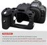 MUZIRI KINOKOO Protective Case for Canon EOS R6/R6 II - Soft Silicone Cover Camera Case - Black