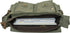 peacechaos Men's Canvas Camera Bag - Leather DSLR SLR Case, Vintage Messenger Sling Bag, Army Green