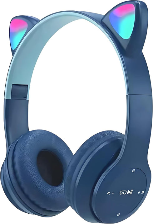 YY KATTY Upgraded Hybrid Active Headphones with Transparent Modes Playtime Wireless Bluetooth with Mic,