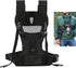 Dual Camera Strap, Adjustable Multi Carrying Harness with Side Holster & Secure Strap, Breathable Comfortable Double