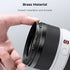 K&F Concept 49mm to 82mm Step-Up Lens Filter Adapter Ring, CNC Machined Brass for 49mm Lens