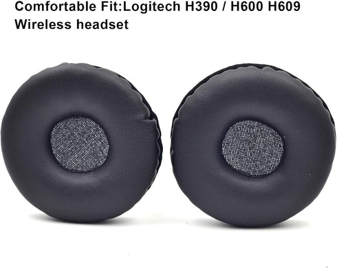 H390 H600 Ear Pads Foam Replacement Ear Cushion Compatible with Logitech H390 / H600 Headphones