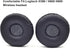 H390 H600 Ear Pads Foam Replacement Ear Cushion Compatible with Logitech H390 / H600 Headphones