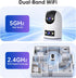 JOOAN 2K 5G/2.4G 2-Way IP66, 1 Pack Indoor Camera WiFi Pet Camera, Outdoor Security Camera, Cameras for Home Security