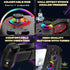 MAJESTECH D8 Mobile Gaming Controller for iPhone/Android/iPad/Tablet, Xbox Cloud, Playstation, Steam/PC, RGB Joystick