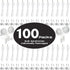 Kanayu 100 Pack Bulk Earbuds, Kids Classroom Ear Buds, School Earphones, Individually Bagged, White