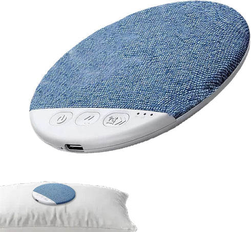 Generic Under Pillow Speaker for Sleeping, Rechargeable Wireless Sound Machine with Timer, Ultra