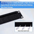 GeeekPi 10 inch 1U T1/T0/T2/T1 Plus/T0 Plus/TL1 10 inch (2) Brush Cable Manager Rack Mount Cable Management Panel