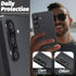 DEERLAMN 3-Pack Samsung Galaxy S24+ Plus Camera Lens Protector, 9H Hardness Anti Scratch Tempered Glass (Black)