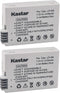 Kastar 2 Pack Replacement Batteries for Canon LP-E8 LPE8, Canon Rebel T5i T4i T3i T2i, 550D, 600D, 650D, 700D