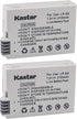 Kastar LPE8 Battery (2-Pack) for Canon LP-E8, EOS 550D, 600D, 700D, Rebel T2i, T3i, T4i, T5i