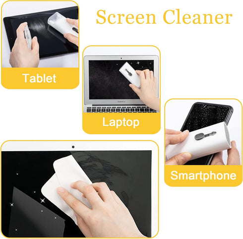 Walrfid Airpods 7 in 1 Cleaner Kit, Electronic Screen Cleaning Tool for iPad/iWatch/Computer/Phone/MacBook with 5ml