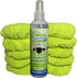 CameraShine PRO Refill Kit with 10 Reusable Bonnets and 8oz Anti-Static Cleaning Spray