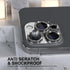 Choiche Compatible iPhone 16 Pro/iPhone 16 Pro Max Camera Lens Protector, Bling Cover with 9H Tempered Glass