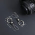 Yuanchu 2Pcs Camera Strap Quick Release Loops Connector, Camera Strap Metal Loop Connectors Connect Adapter Connection