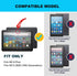 YHB 8 8 10th/12th 2020/2022/2024 Case for All New Fire HD & Plus Tablet Generation, Release, Slim Folio PU Leather Case