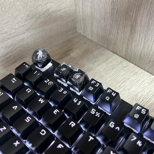 Custom Keycap Astronaut Keycap for MX Mechanical Keyboard, Unique Gifts for Friend - 3
