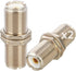 Anina SO239 Adapter, UHF Female to Female Bulkhead Connector for CB Radio Ham Radio Antenna Coupler (2 Pcs)