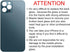 12 Pro Max Back Glass Replacement for iPhone 12 Pro Max - 6.7 Inch Back Cover Glass with Installation Tools, Pacific
