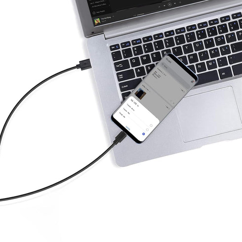 A15 S7 J7 S2 J3 S10, 3ft, 2-Pack Micro USB Old Android Phone Charger Cord for Samsung Galaxy Galaxy A Tab Black
