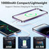 Wireless Magnetic Power Bank - 10000mAh Mag-Safe Battery Pack with Foldable Stand for iPhone 16/15/14/13