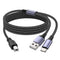 MOSWAG 2in1 USB C to B Printer Cable 5Feet/1.5M With USB A-Male