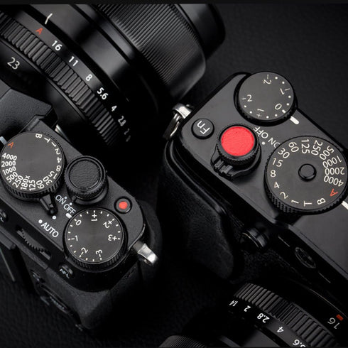 JJC Shutter Button for Fuji Fujifilm X-T5 X-T4 X-T3 X-T30 X-T30 II X-T20 X-PRO3 X100VI X100V X-E4 X-E3 Sony RX1R II