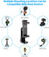 Owine Universal Dual Cell Phone Tripod Mount Adapter - Premium Smartphone Clamp for All Smartphones