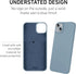 PEEL Magnetic Case for iPhone 14 Plus (Sierra Blue) – Ultra Slim, Minimalist Design