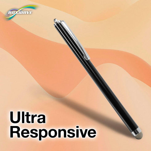 BoxWave Stylus Pen Compatible with Nintendo Switch, EverTouch Capacitive Stylus, Jet Black
