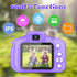 Kids Camera for Boys and Girls, GPOSY Digital Camera with 32GB SD Card, Video Recorder 1080P HD (Purple)