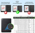 CoBak 6" Case for E-Reader - PU Leather Smart Cover with Auto Sleep/Wake & Hand Strap, not Compatible with Kobo