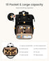 Backpack Pocket,15.6 inch Backpack Backpack Daypack,Black LOVEVOOK Laptop for Women with Giant Tumbler Holder