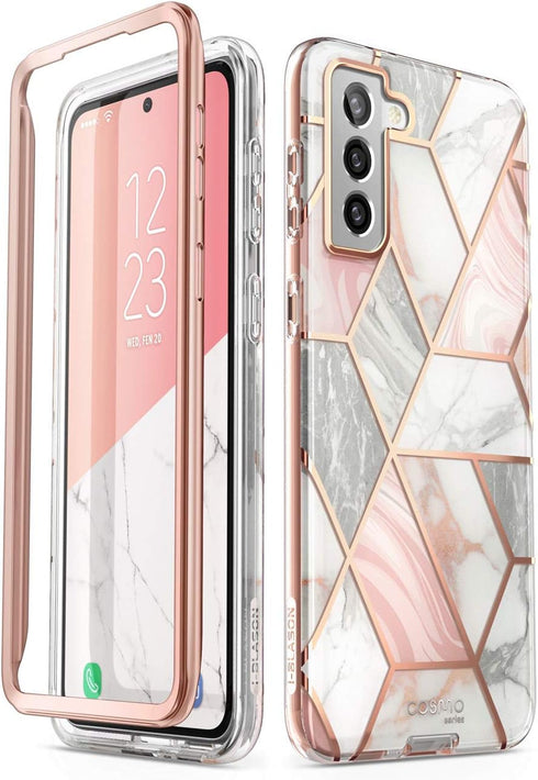 i-Blason Cosmo Series Slim Stylish Protective Case for Samsung Galaxy S21 Plus 5G, Without Built-in Screen Protector