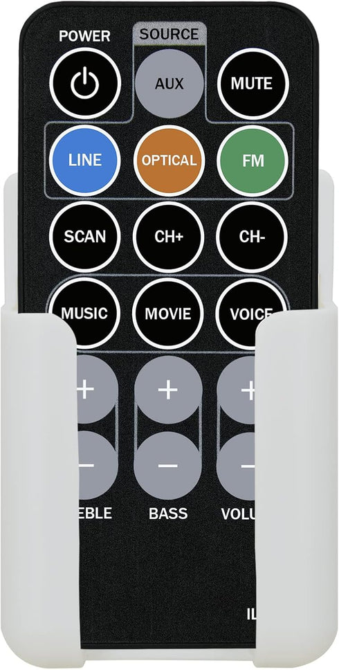 Replacement Remote Control for iLive HD Bluetooth Sound Bar Audio System ITB153B IT302 IT202B IT302B ITB382B ITB382-EB