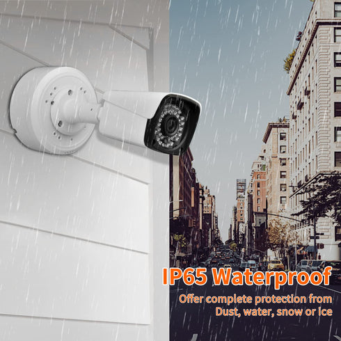 Universal Junction Box for Bullet Security Camera, Waterproof Plastic Mount Bracket for Indoor/Outdoor Wall/Ceiling