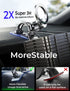 LISEN 360° Rotation Magnetic Car Mount for iPhone, Hands-Free Magnetic Phone Holder, Fits iPhone 15 14 13 12 Pro Max