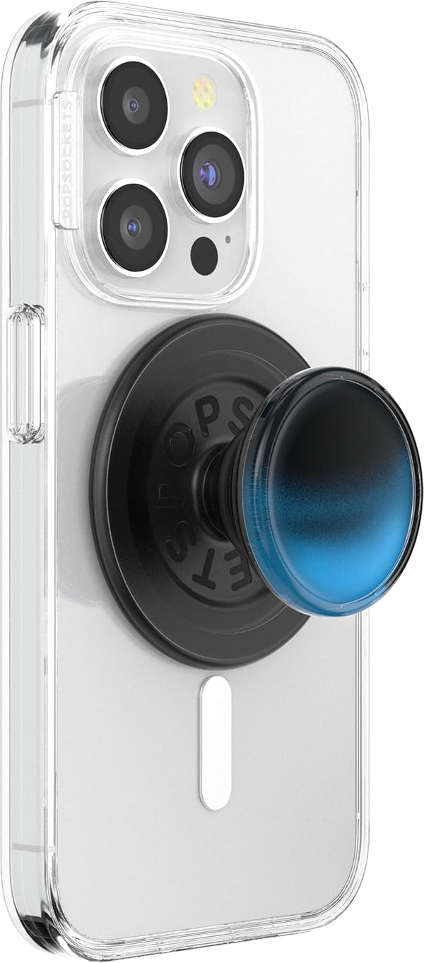PopSockets Phone Grip, Tidepool Night Tide, Compatible with MagSafe, Wireless Charging