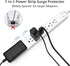 Extension Cord 25 ft, NTONPOWER Long Surge Protector, 15A Heavy Duty Power Strip with 7 Outlets