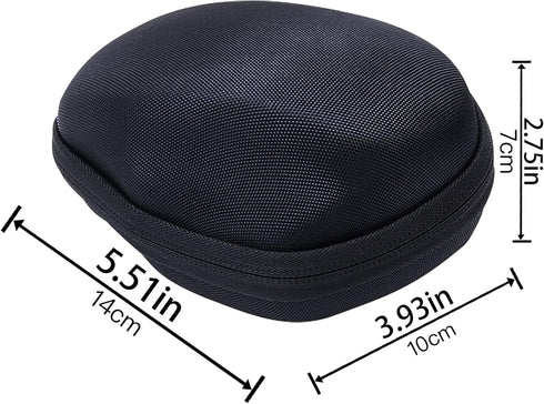 co2CREA Hard Travel Case Replacement for Logitech MX Master 2S / MX Master 3 Wireless Mouse (Black Case)