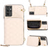 Furiet Detachable Crossbody Strap Wallet Case for Samsung Galaxy S21 Ultra 5G, Zipper Purse, Multi Card Slots, PU