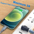 USB 3.0 90 Degree Left Right Angle USB-A Male to Female Adapter Extender Connector, USB Extension Adapter 2 Pcs for