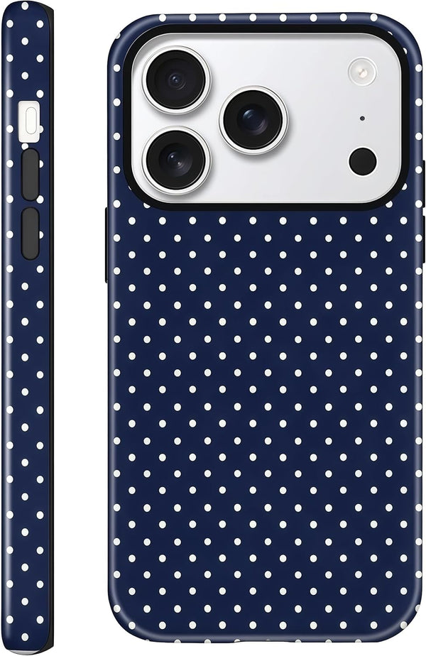 Aleviker Case for iPhone 17 Pro Max, Glossy Hybrid 2-Layer Hard Shell, Aesthetic