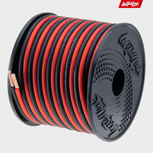 Install Link 12 Gauge Speaker Wire for Car, Home or RV Audio Cable, 30ft