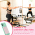 Silicone Suction Phone Case Mount, Non Slip Suction Cup Phone Mount, Hands-Free Phone Accessories Holder for Selfies